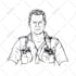 create a high quality vector line art portrait from your photo