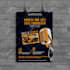 design modern restaurant menu, chalkboard menu, trifold menu