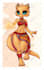 draw a cute kobold