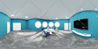 create 3d environment art, vrchat world, 3d game environment and metaverse space