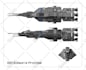 draw spaceship concept art or design a starship or scifi vehicle
