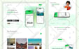 create a website design or a landing page UI UX design