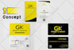 design business card, identity card with print ready within 2 hours