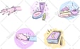 illustrate doodles or icons in my hand drawn quick style