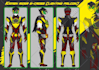 create your own custom made tokusatsu characters
