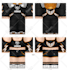 create you detailed hand drawn roblox clothing