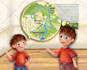 illustrate handdraw children story book illustration
