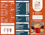create editable restaurant menu, food menu or digital menu board