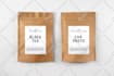 create can, coffee, cocoa, chocolate, and tea logo design