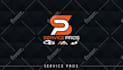 design professional company and business logo with 3d