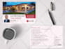 design luxurious real estate sales flyer or eddm postcard