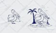 custom retro vintage mascot design as you wish