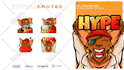 design custom twitch emotes or sub badges