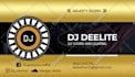 design your dj business card