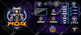 design twitch facebook youtube overlay for your stream