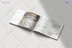 create professional minimal architecture portfolio design