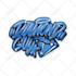 create a legible badass logo design with graffiti style