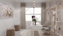 create modern residential interior design and 3d renderings
