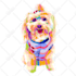 make your pet into unique colorful wpap pop art illustration