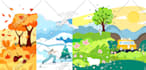create modern minimalist flat vector illustrations for anything
