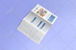 design trifold brochure, food menu, menu bar with 24 hrs