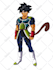 professionally draw you as dragon ball z character