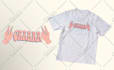 create custom cartoon t shirt design for sports game theme