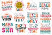 do unique retro 4th of july and others svg cut file bundle