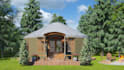 make a 3d modern interior design