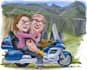 draw digital caricature portraits from photos