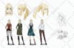 draw your character or concept art