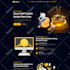 create crypto wordpress website and ico landing page or token website