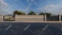 design front garden, backyard, swimming pool, villa landscape