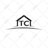 design real estate  and realtor key logo