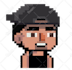 make professional  2d pixel art characters