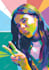 make your photo into awesome wpap pop art portrait