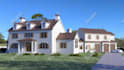 create a photorealistic 3d exterior rendering of your house