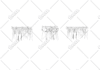 make hand drawn custom icon set for website, apps etc