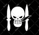 draw your one piece flag , pirate flag , or jolly roger in any style