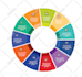 design professional flowcharts, pie charts, and business infographics