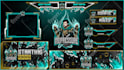 create best twitch stream overlay package and logo