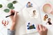 design cute illustrations for your stickers
