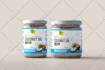 design cooking oil packaging, label, tin, pouch and bottle