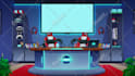 custom cartoon background design for animation, youtube, and websites