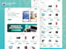 create a modern and creative UI design for all kinds of websites