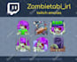 draw awesome twitch or kick emotes or sub badges in bulk for you