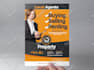 do creative business flyer or real estate, food flyer and canva flyer