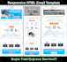 make a responsive HTML email or newsletter template that support any mail client