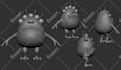 create pixar quality 3d character modeling and 3d animation