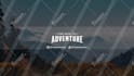 do vintage adventure mountain and outdoor logo design